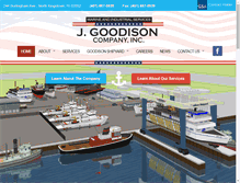 Tablet Screenshot of jgoodison.com